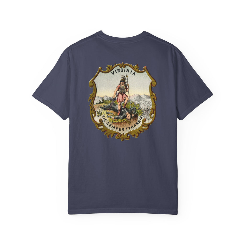 SIC SEMPER TYRANNIS T-shirt (Back design)