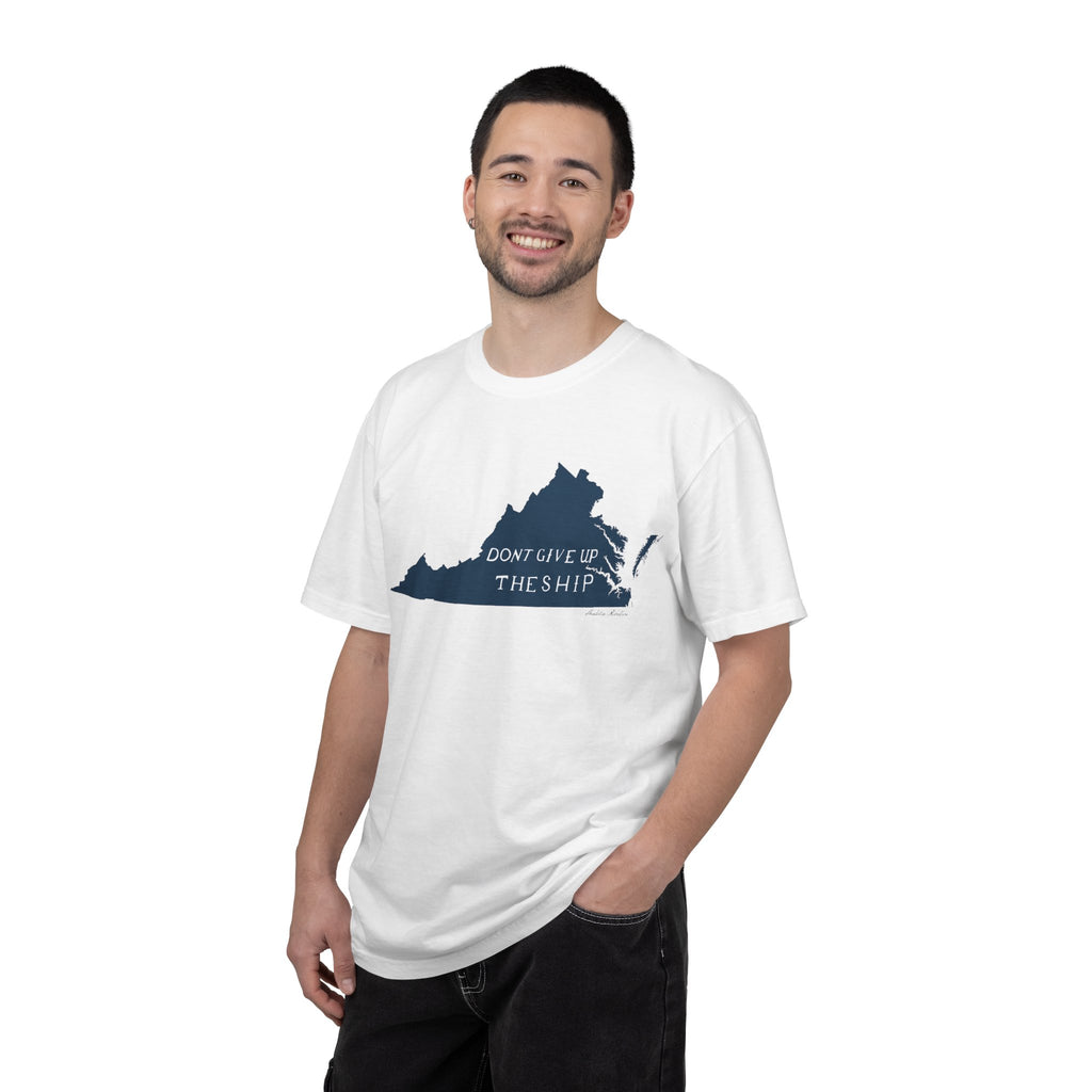 DONT GIVE UP THE SHIP T-shirt - Front Design
