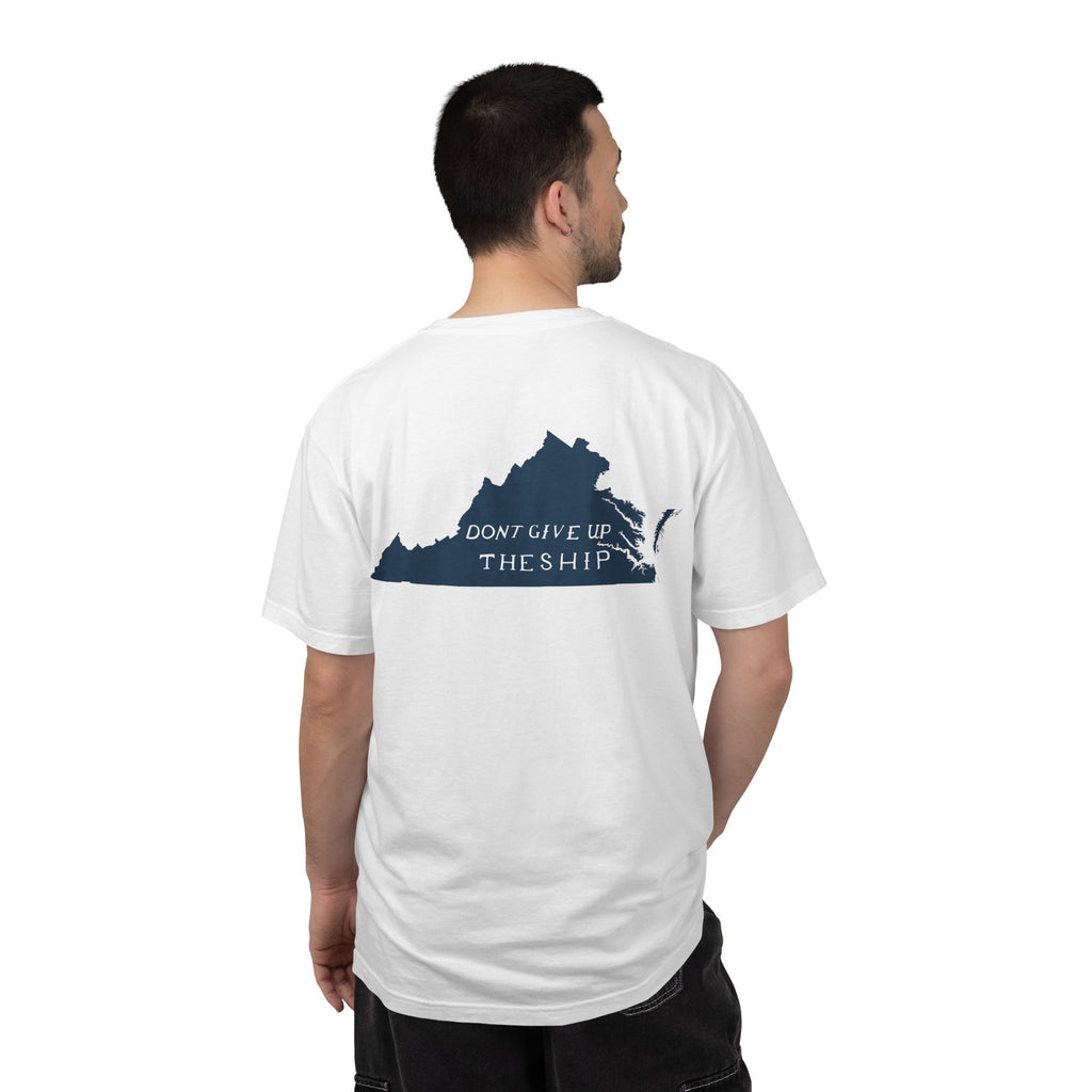 DONT GIVE UP THE SHIP T-shirt - Back Design