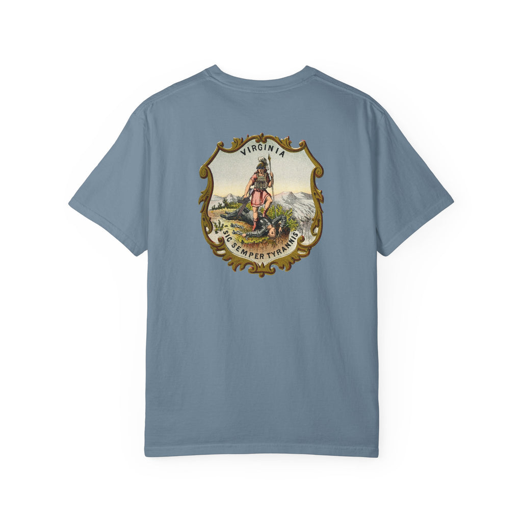 SIC SEMPER TYRANNIS T-shirt (Back design)