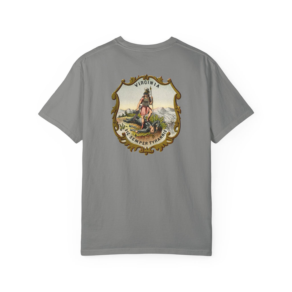 SIC SEMPER TYRANNIS T-shirt (Back design)