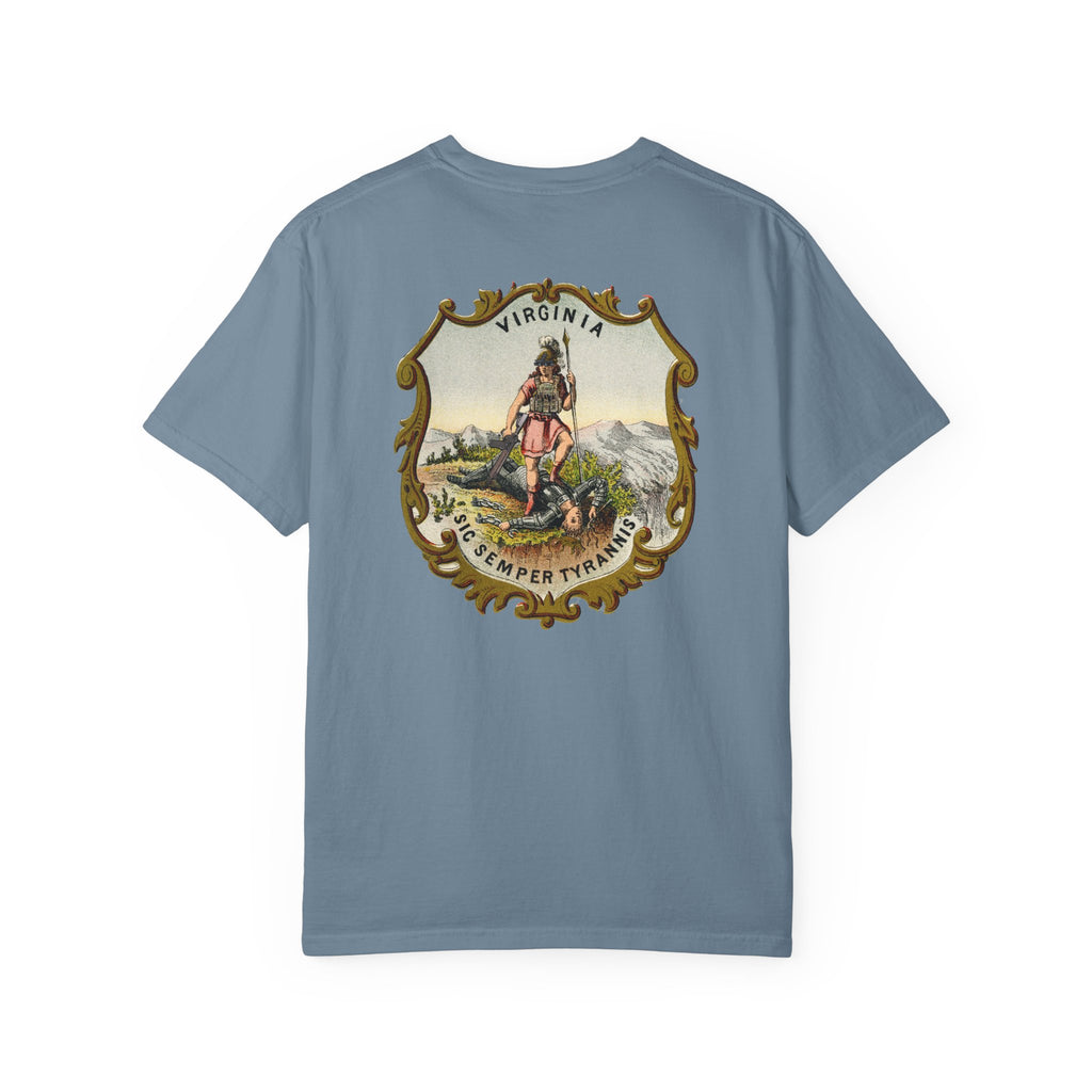 SIC SEMPER TYRANNIS T-shirt (Back design)