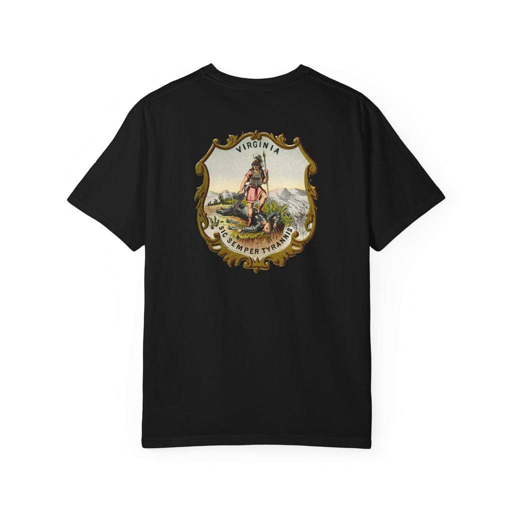 SIC SEMPER TYRANNIS T-shirt (Back design)
