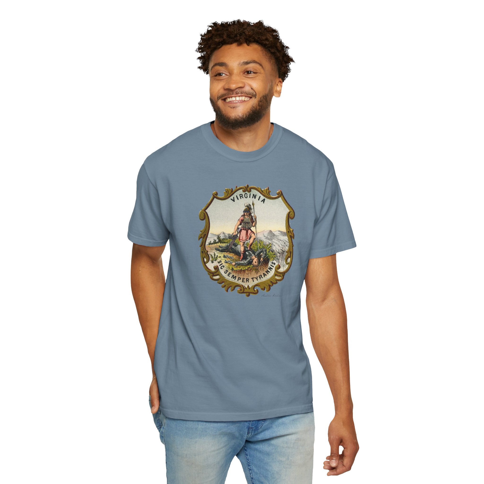SIC SEMPER TYRANNIS T-shirt (Front design)