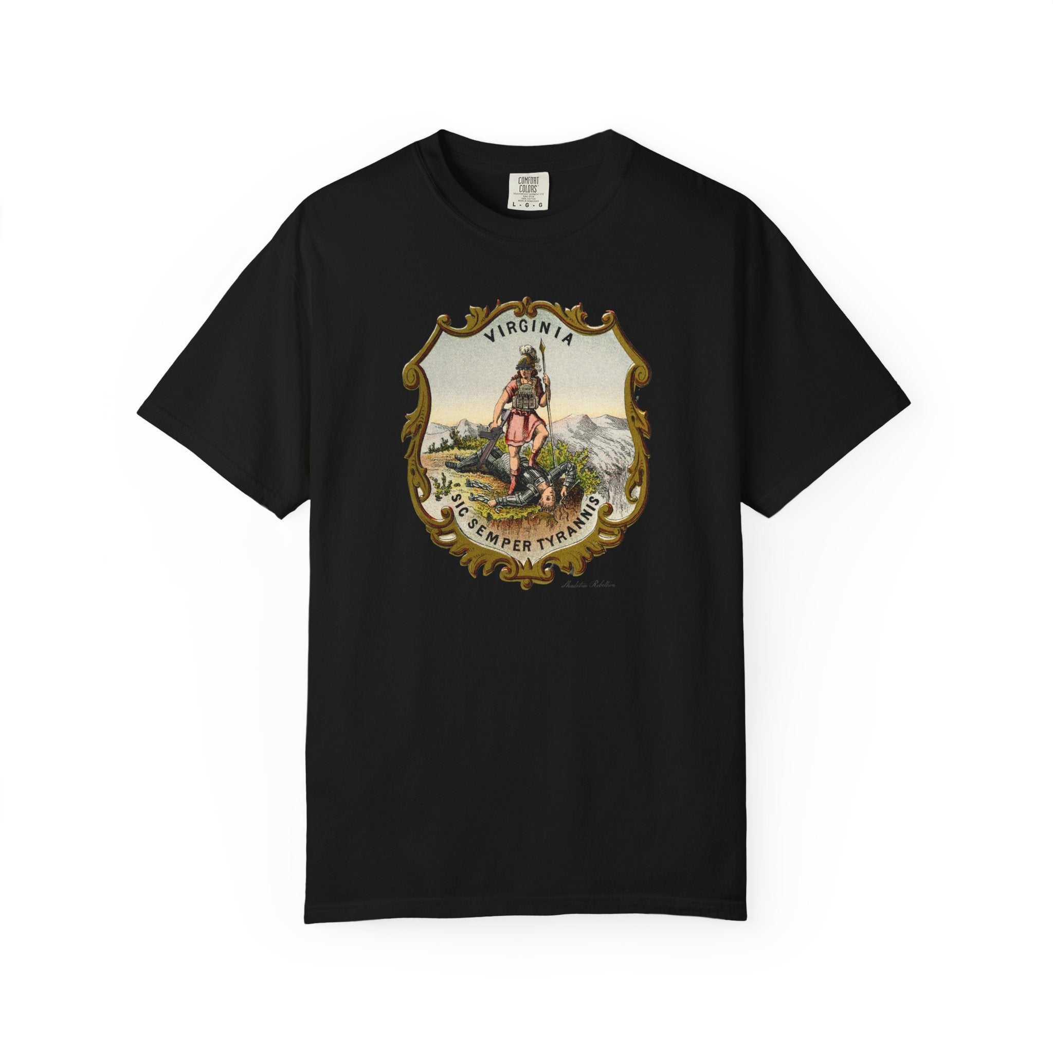SIC SEMPER TYRANNIS T-shirt (Front design)