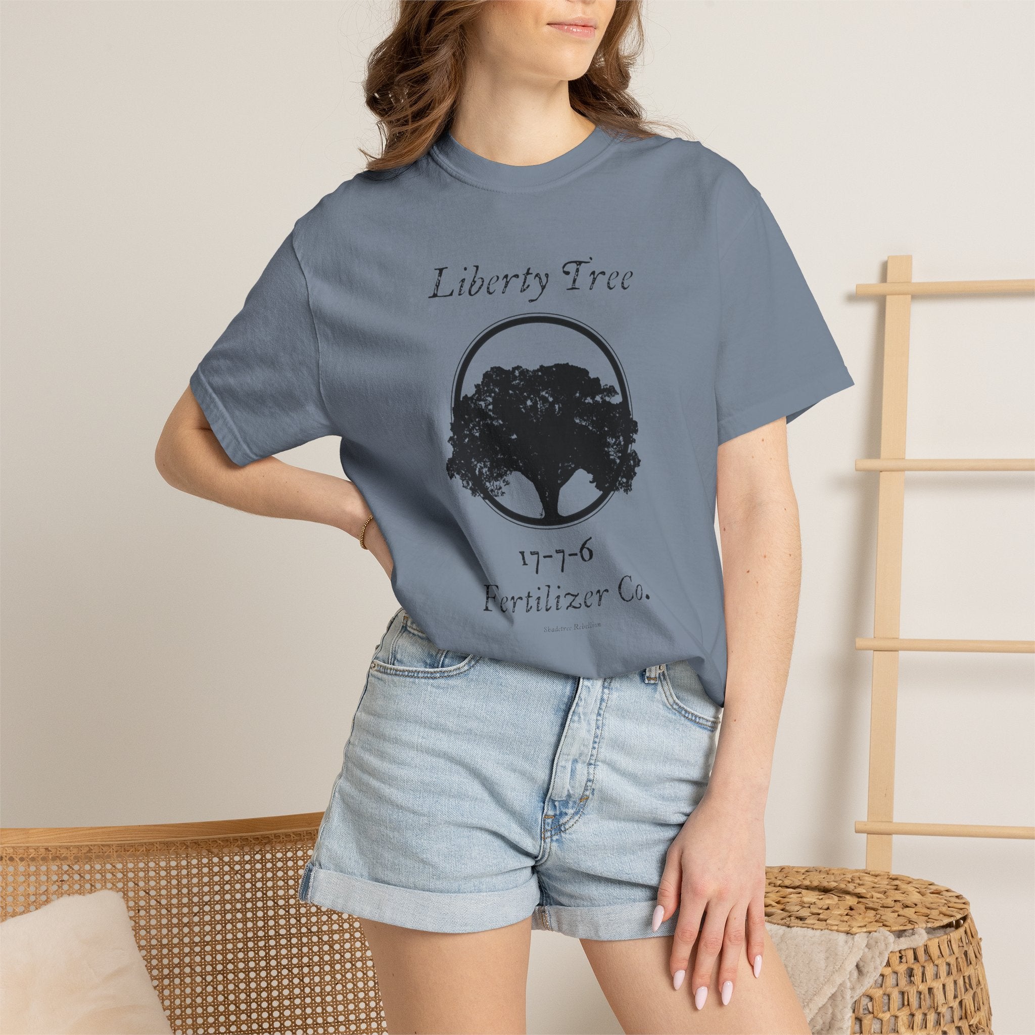 LIBERTY TREE FERTILIZER CO T-shirt - Front Design