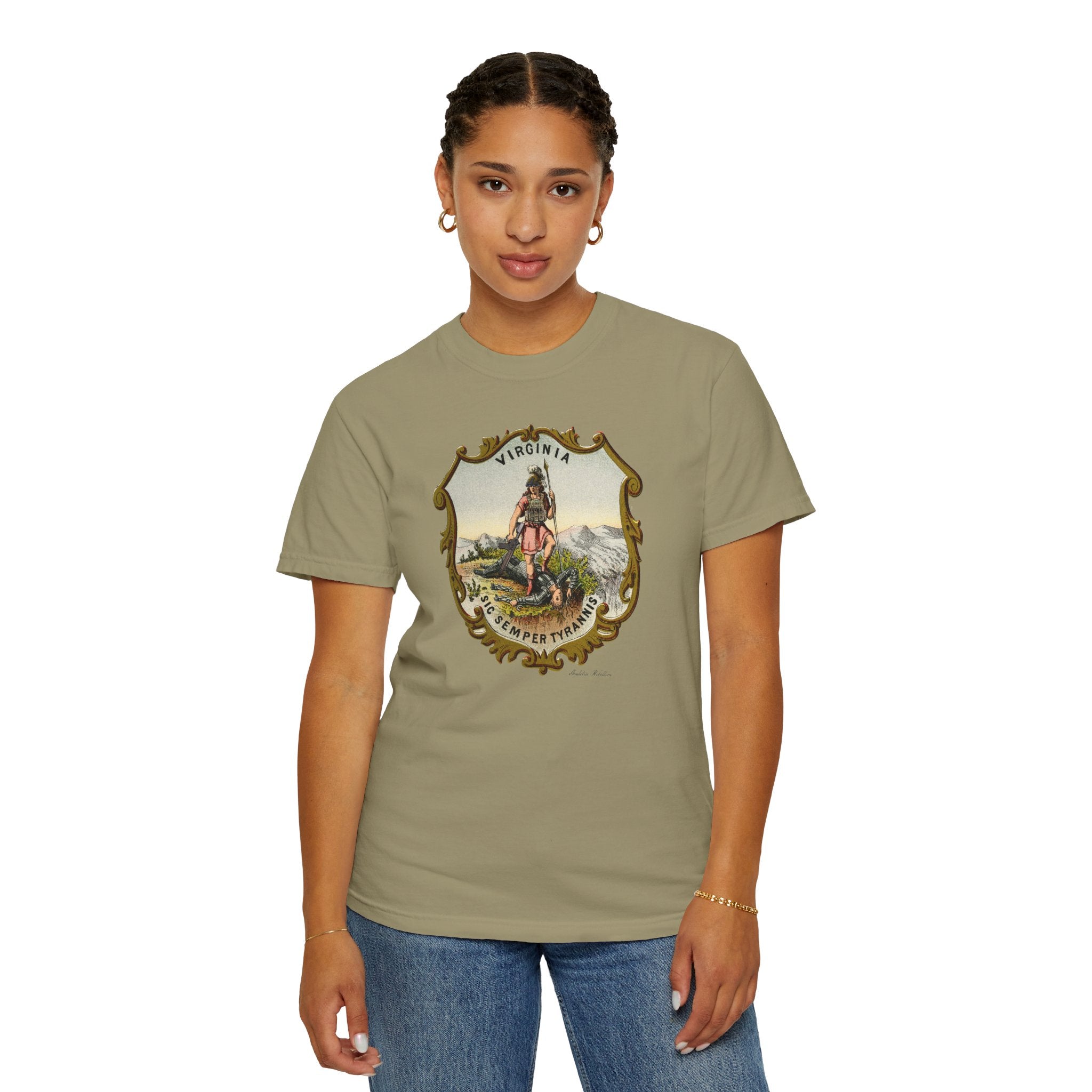 SIC SEMPER TYRANNIS T-shirt (Front design)