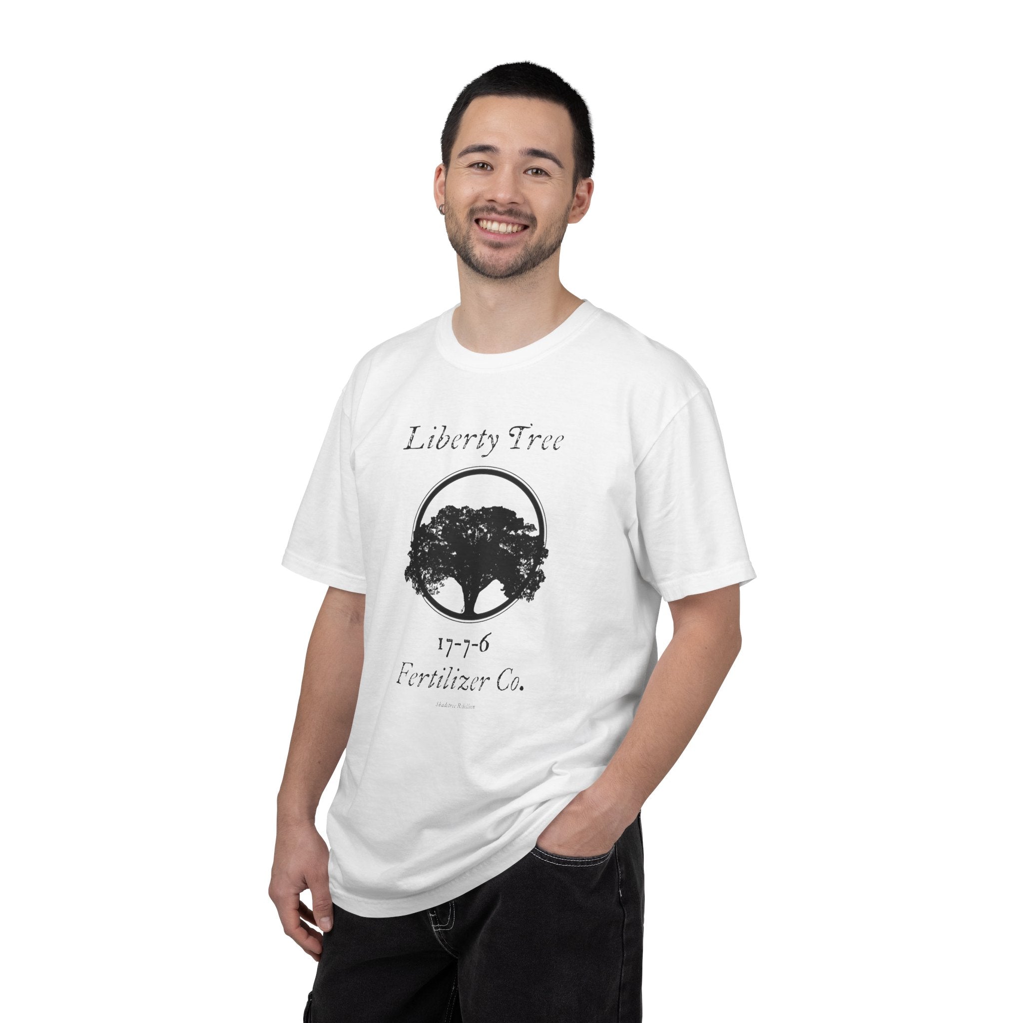 LIBERTY TREE FERTILIZER CO T-shirt - Front Design