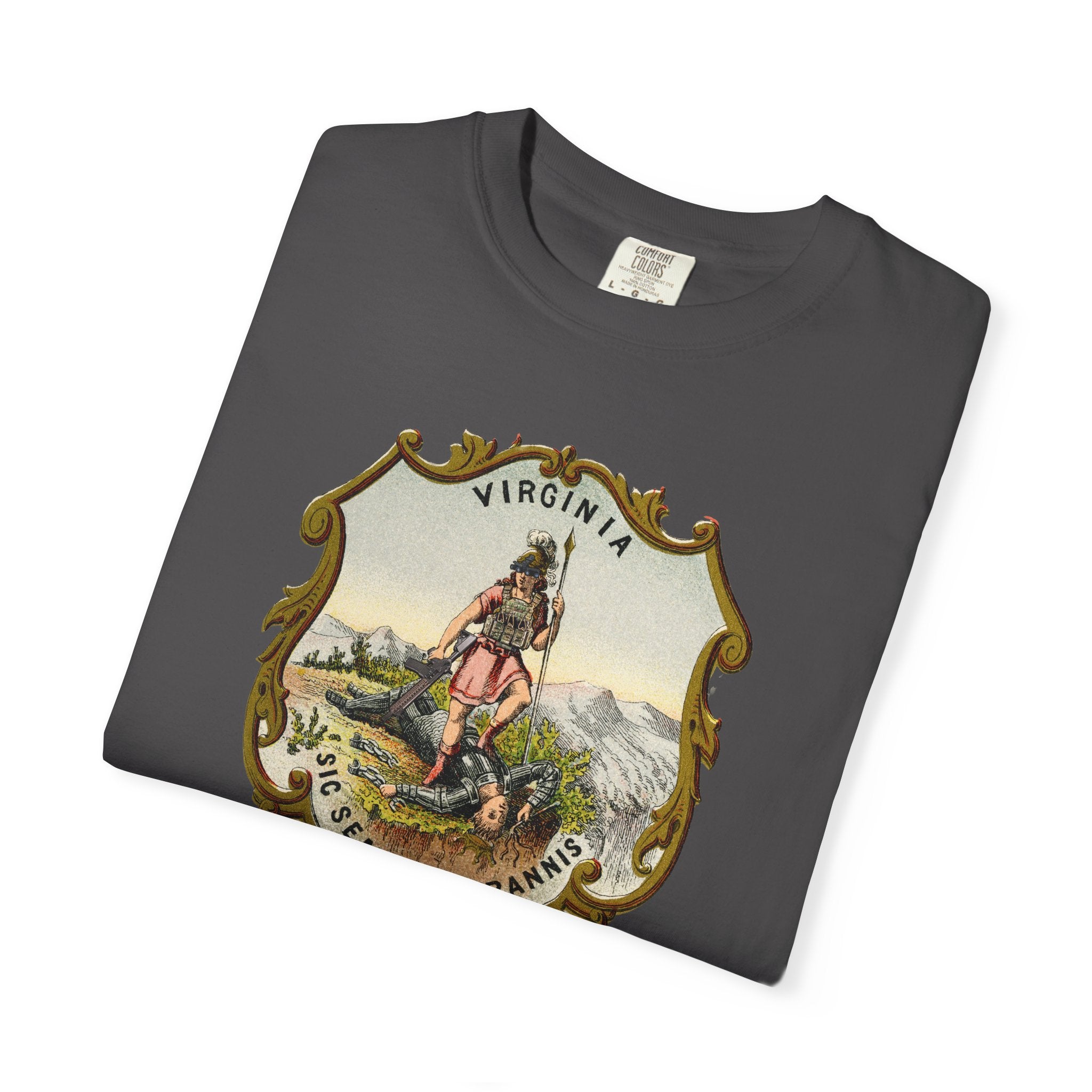 SIC SEMPER TYRANNIS T-shirt (Front design)