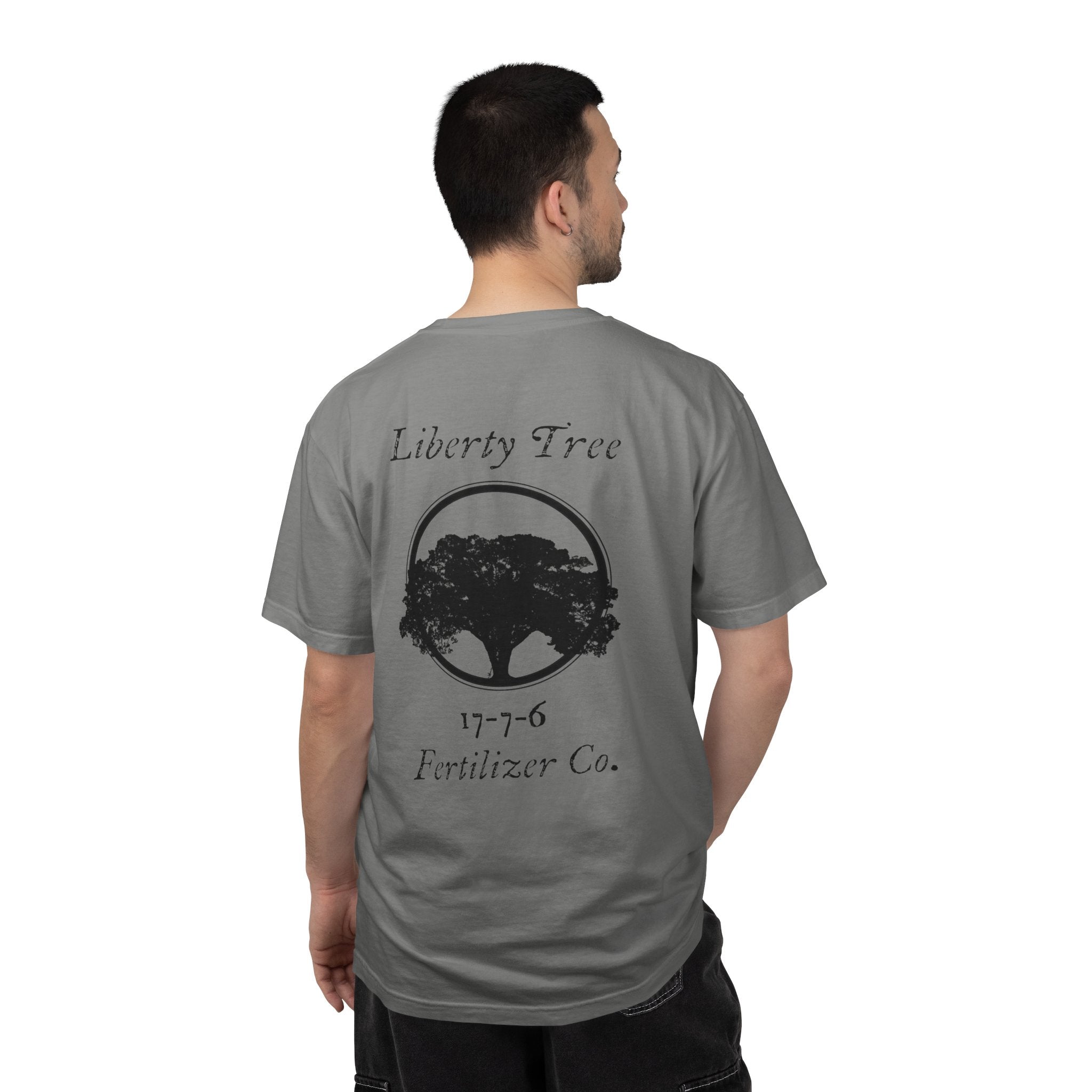 LIBERTY TREE FERTILIZER CO T-shirt - Back Design