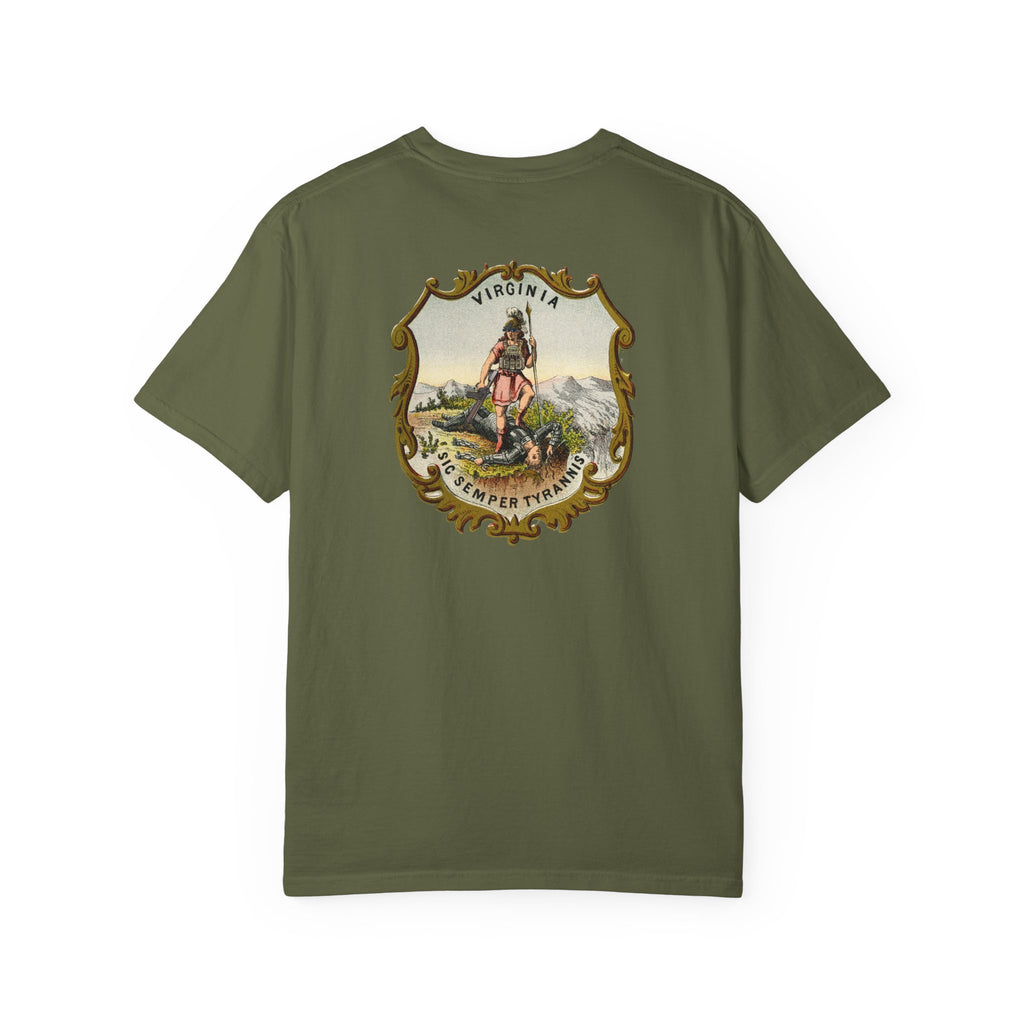 SIC SEMPER TYRANNIS T-shirt (Back design)