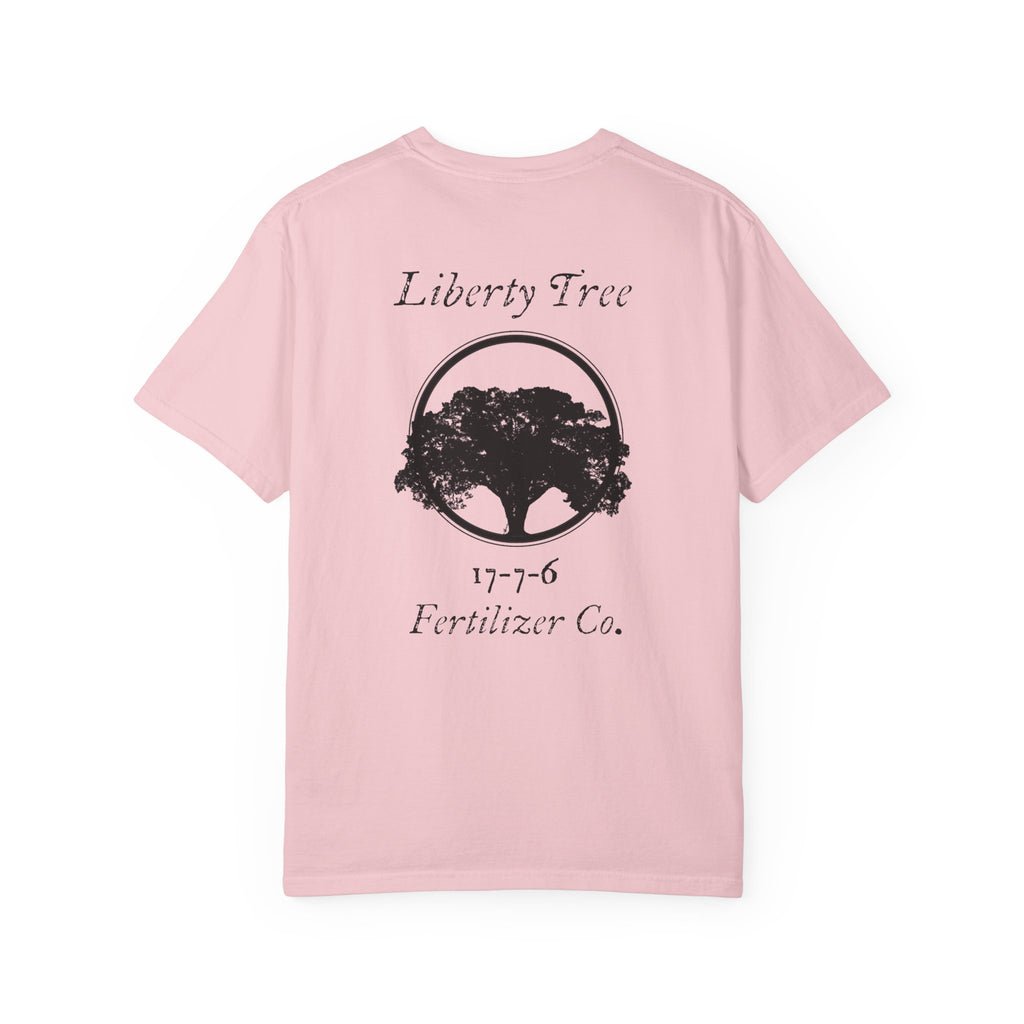 LIBERTY TREE FERTILIZER CO T-shirt - Back Design