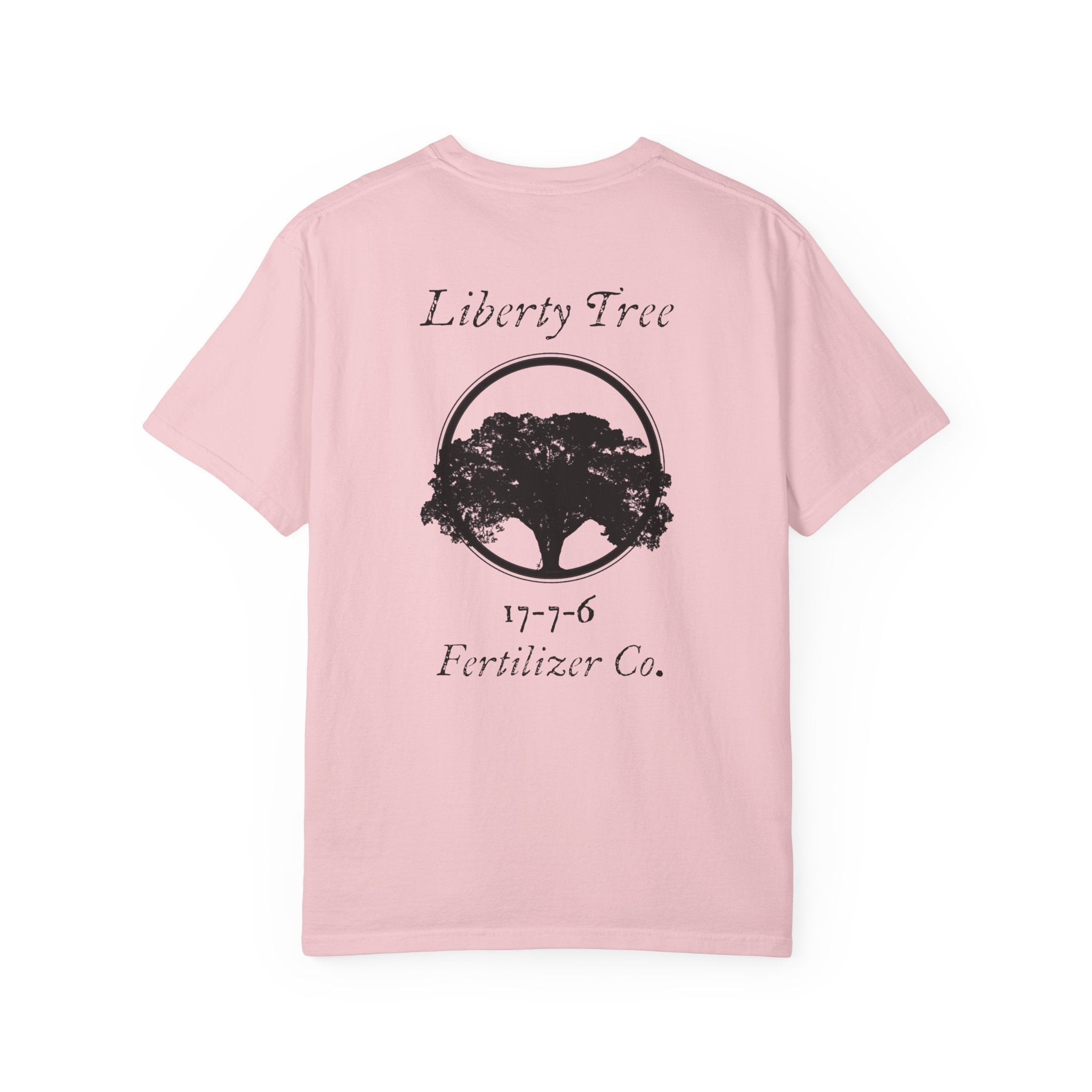 LIBERTY TREE FERTILIZER CO T-shirt - Back Design
