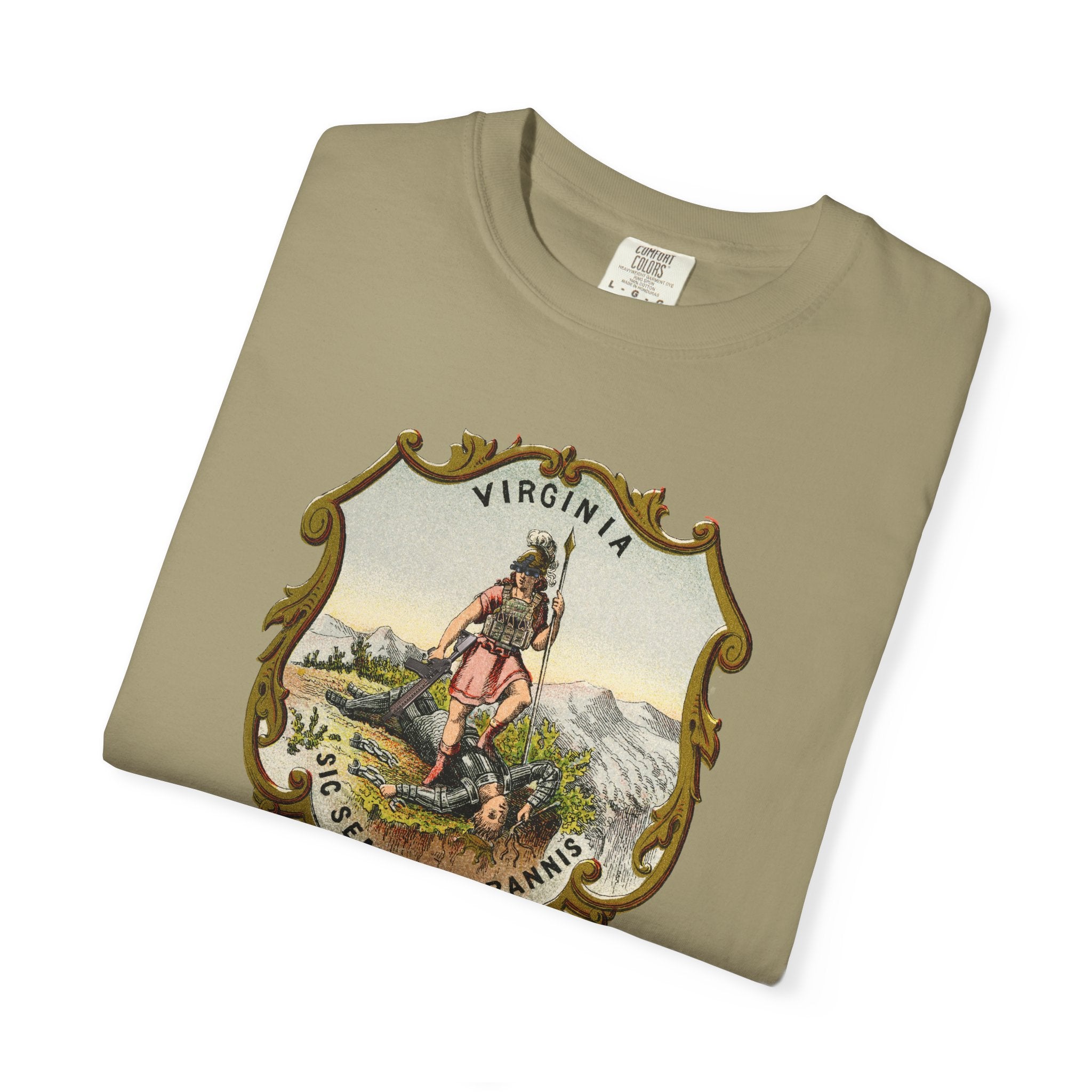 SIC SEMPER TYRANNIS T-shirt (Front design)