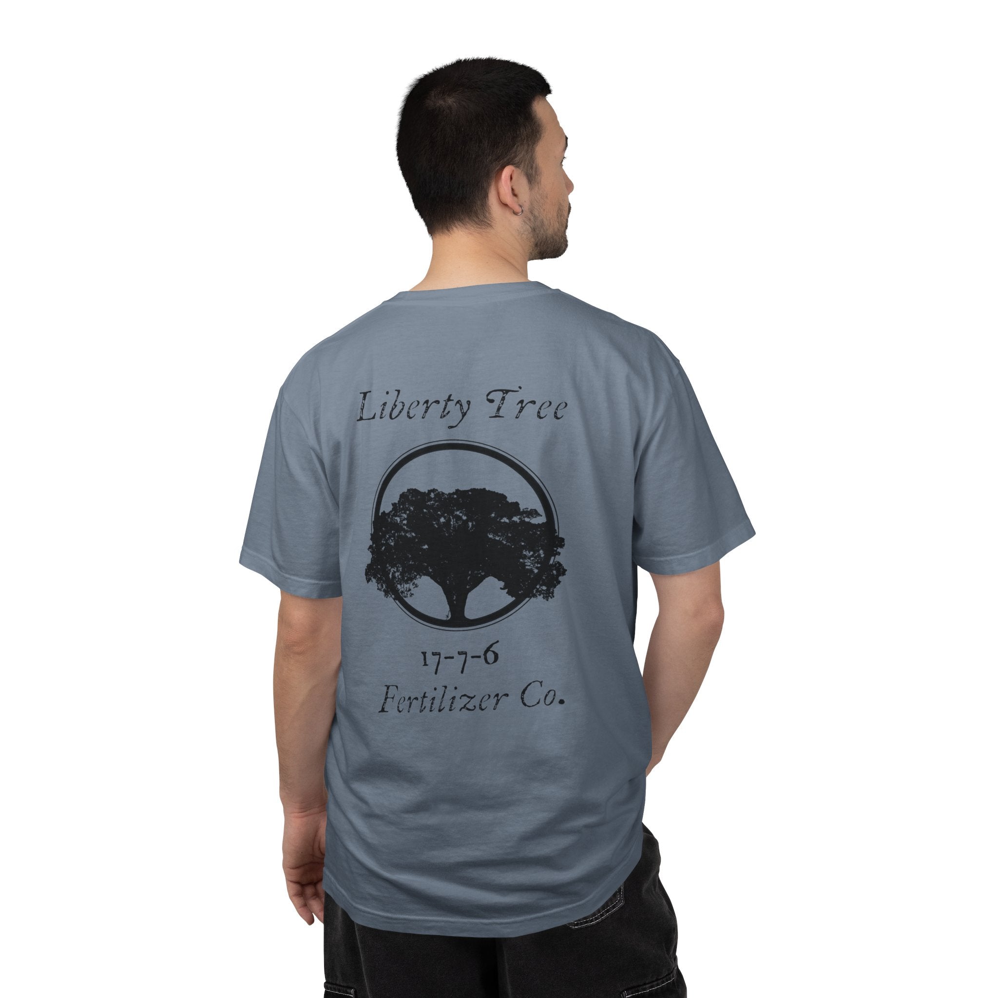 LIBERTY TREE FERTILIZER CO T-shirt - Back Design