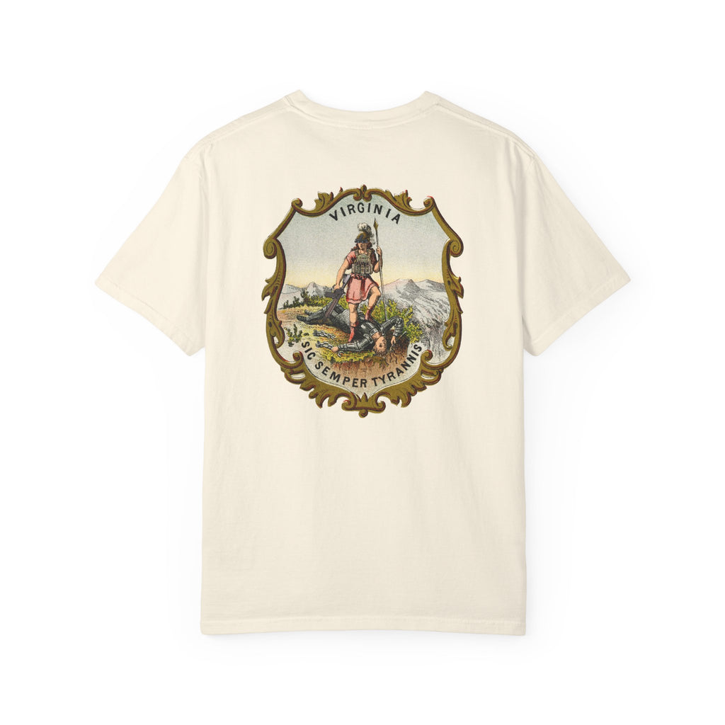 SIC SEMPER TYRANNIS T-shirt (Back design)