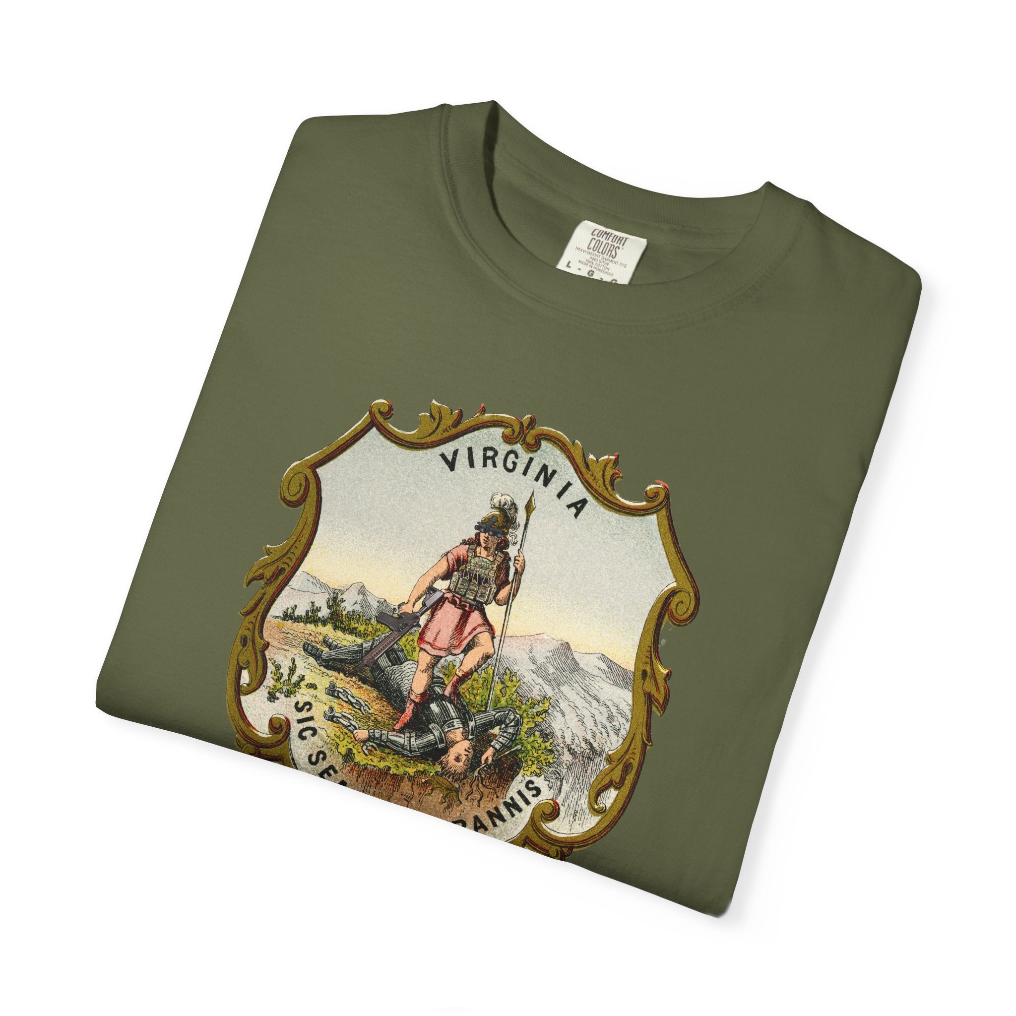 SIC SEMPER TYRANNIS T-shirt (Front design)