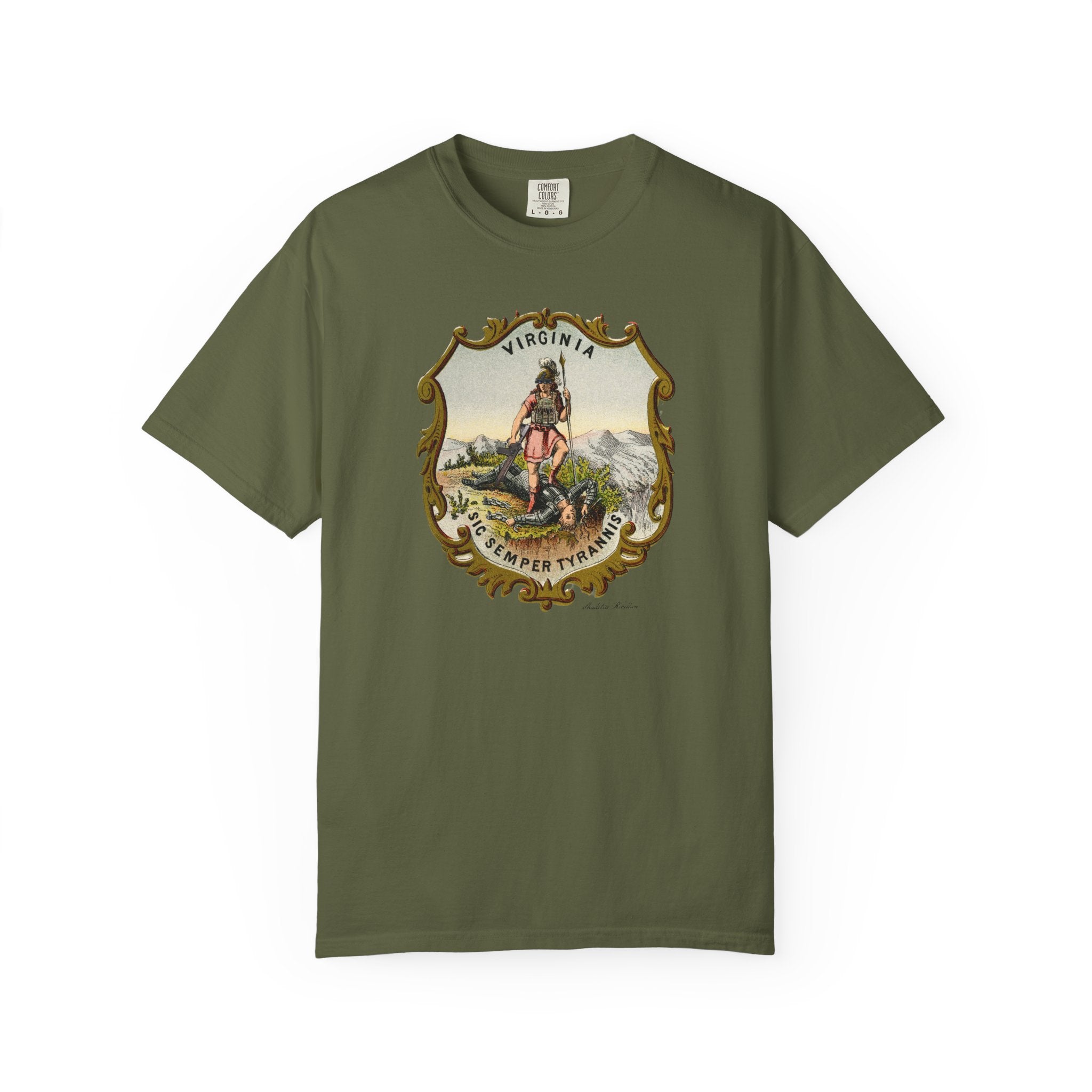 SIC SEMPER TYRANNIS T-shirt (Front design)