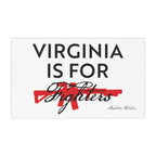 VA IS FOR FIGHTERS 2026 Edition - 7.5"x4.5" Car Magnet (White)