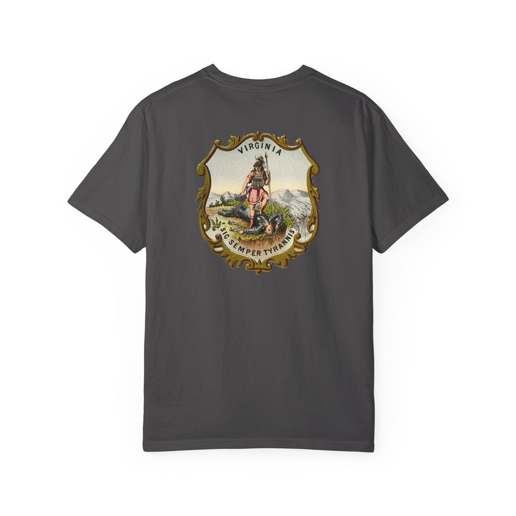 SIC SEMPER TYRANNIS T-shirt (Back design)