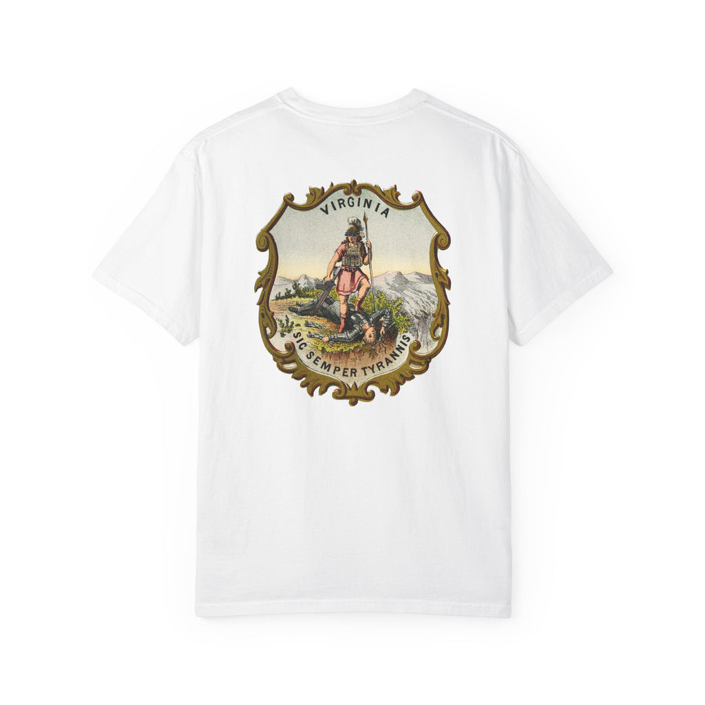 SIC SEMPER TYRANNIS T-shirt (Back design)