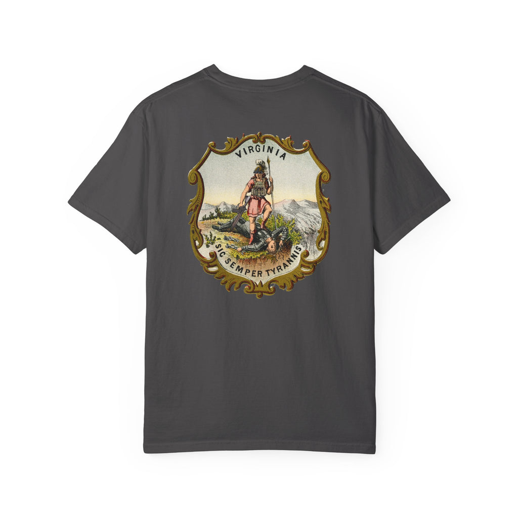 SIC SEMPER TYRANNIS T-shirt (Back design)