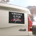 VA IS FOR FIGHTERS 1776 Edition - 7.5"x4.5" Car Magnet
