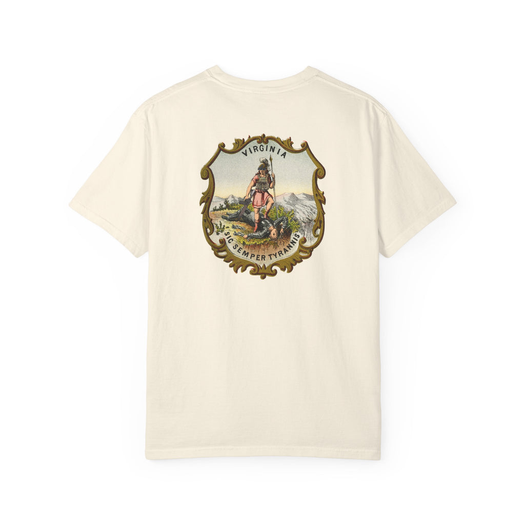 SIC SEMPER TYRANNIS T-shirt (Back design)