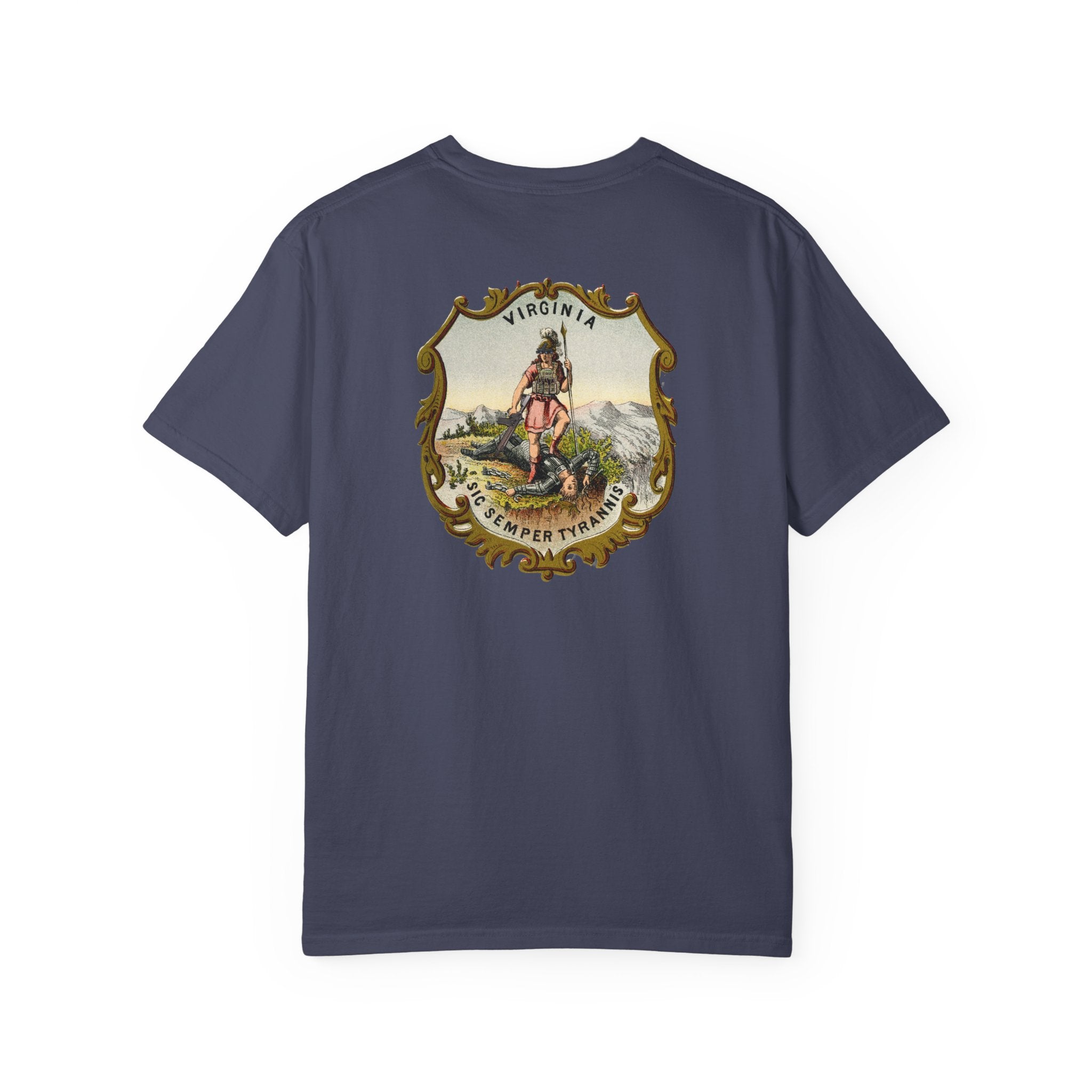 SIC SEMPER TYRANNIS T-shirt (Back design)