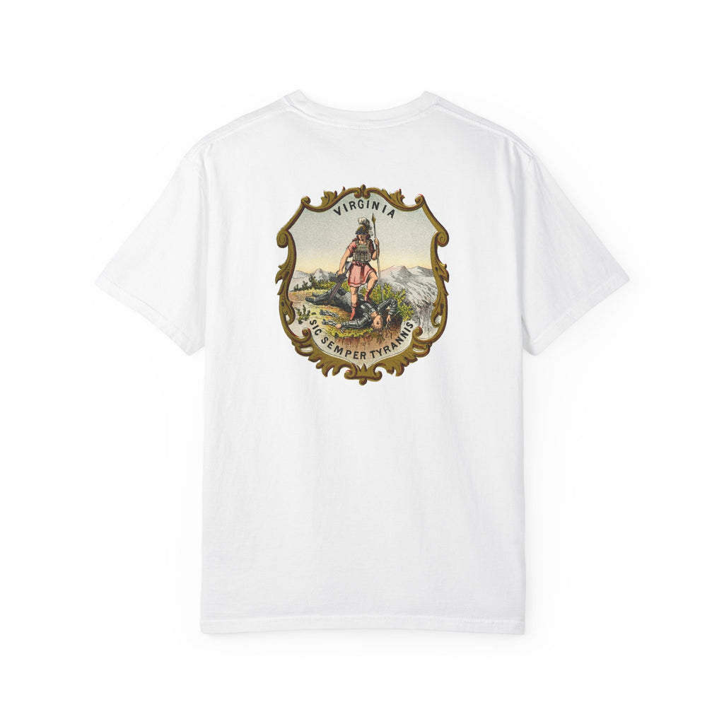 SIC SEMPER TYRANNIS T-shirt (Back design)