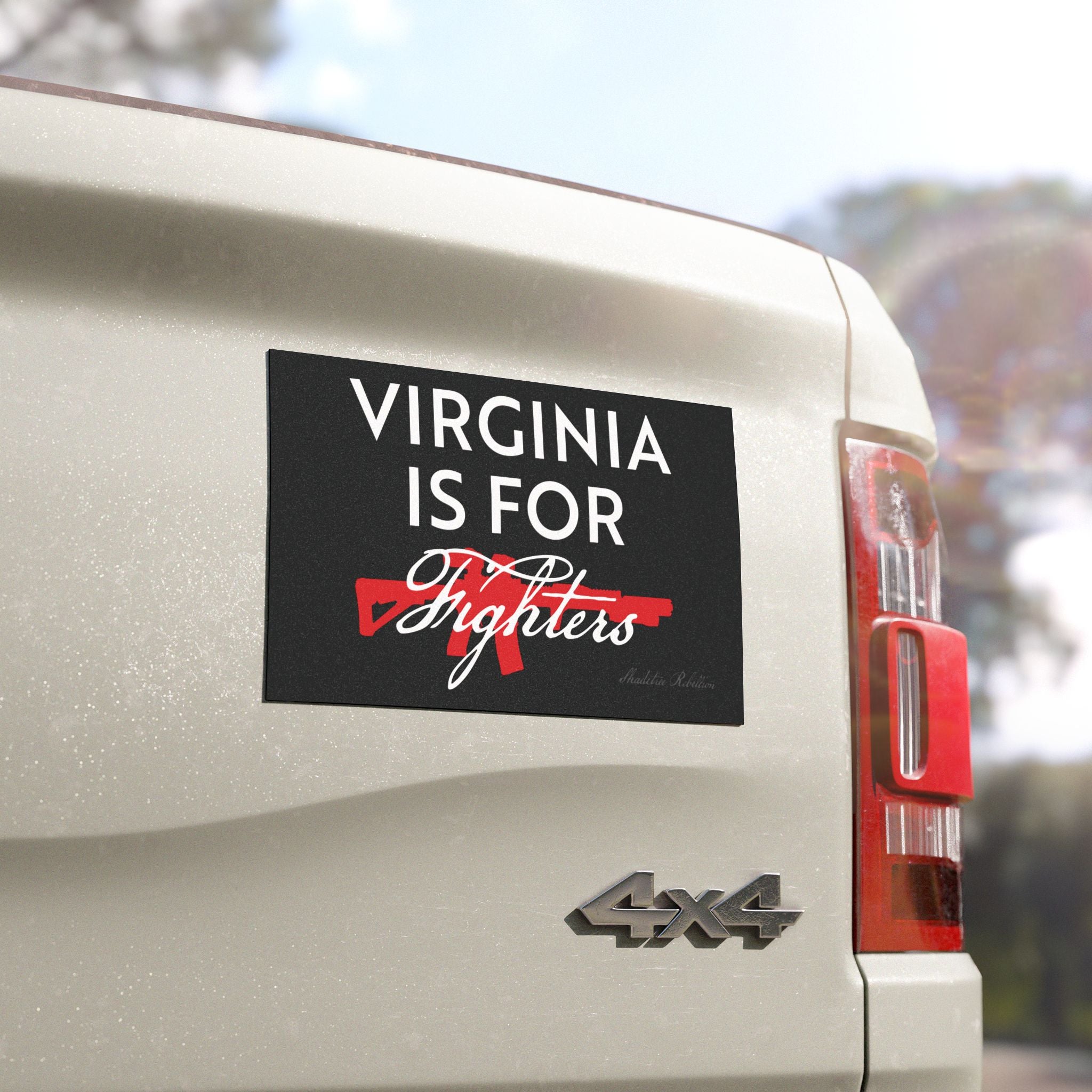 VA IS FOR FIGHTERS 2026 Edition - 7.5"x4.5" Car Magnet