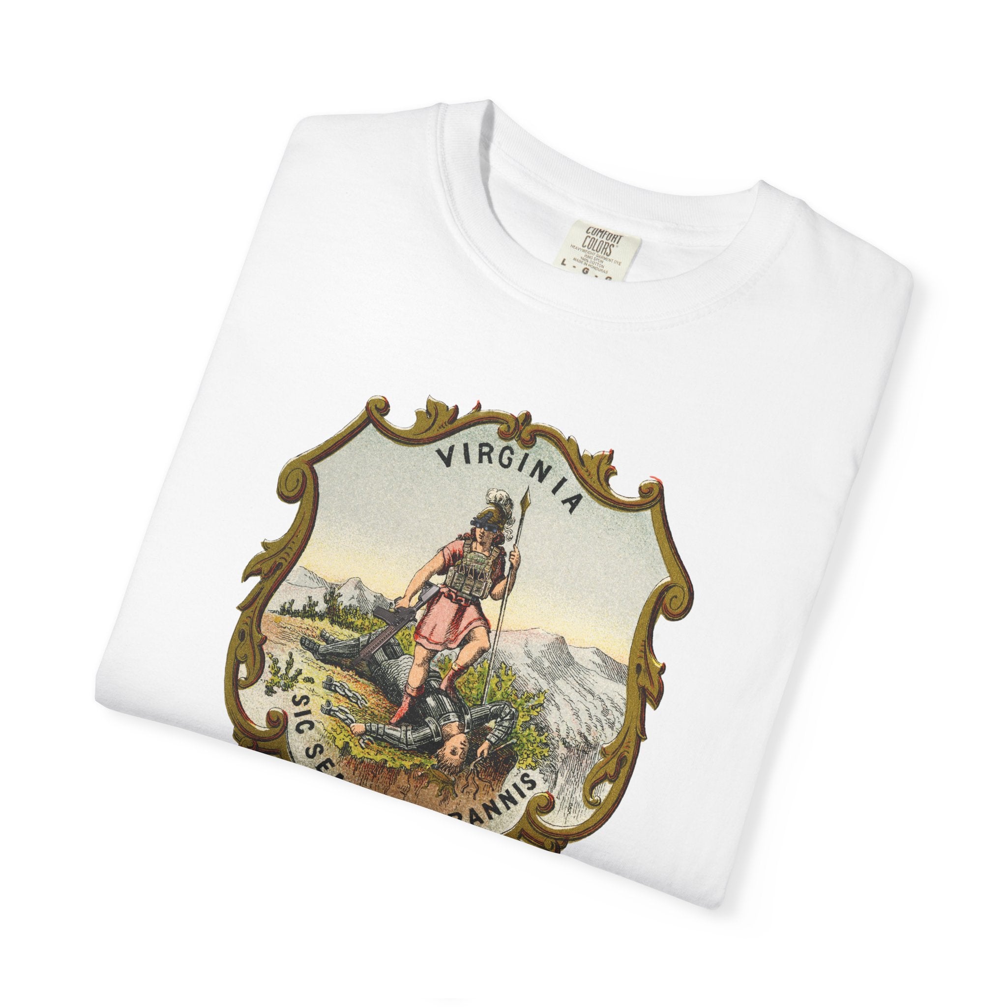 SIC SEMPER TYRANNIS T-shirt (Front design)