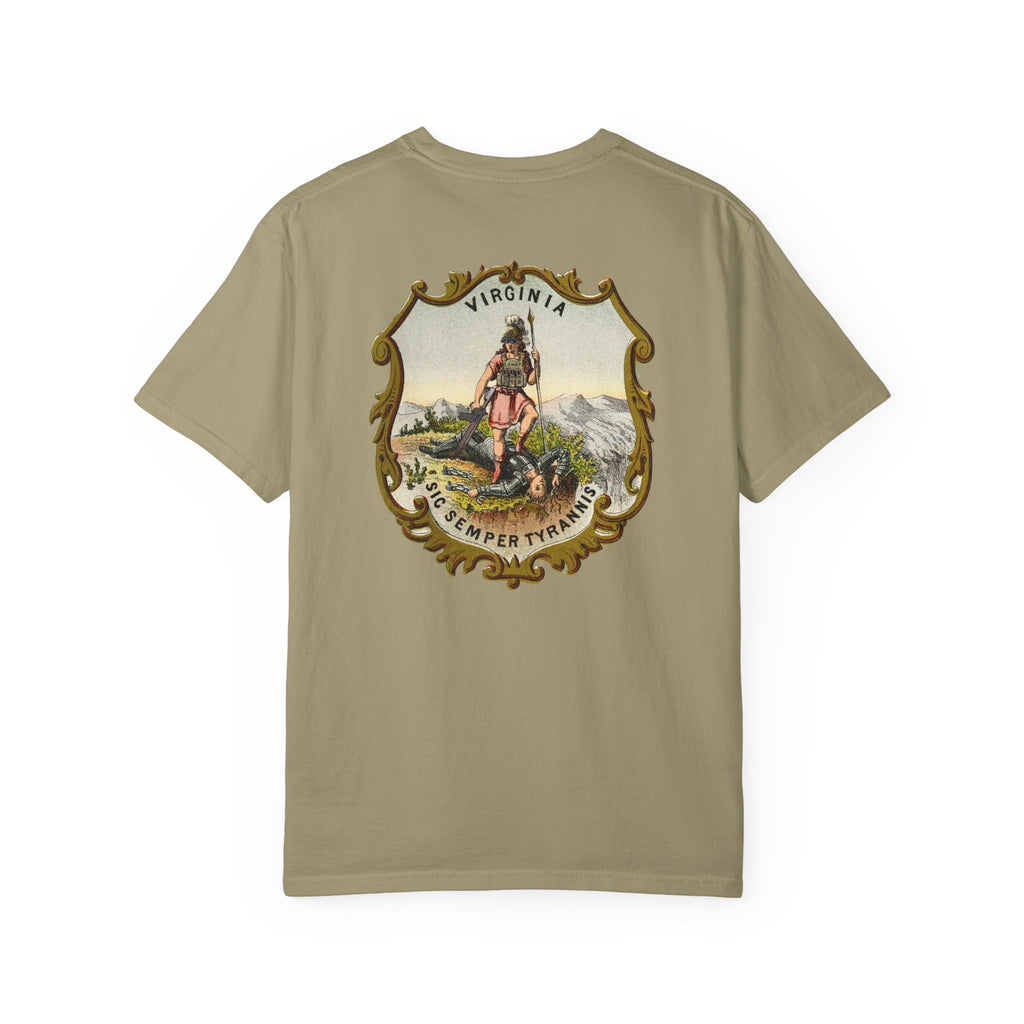 SIC SEMPER TYRANNIS T-shirt (Back design)