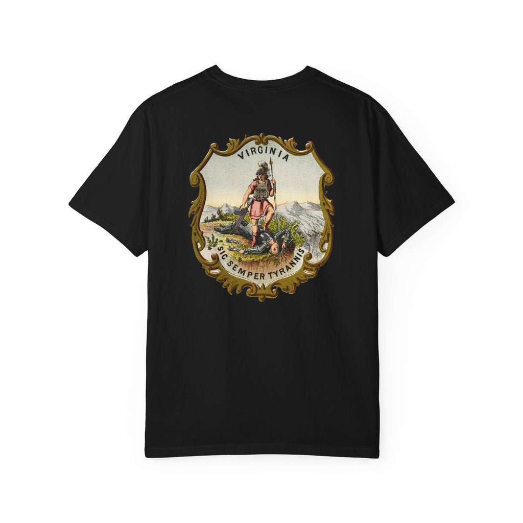 SIC SEMPER TYRANNIS T-shirt (Back design)