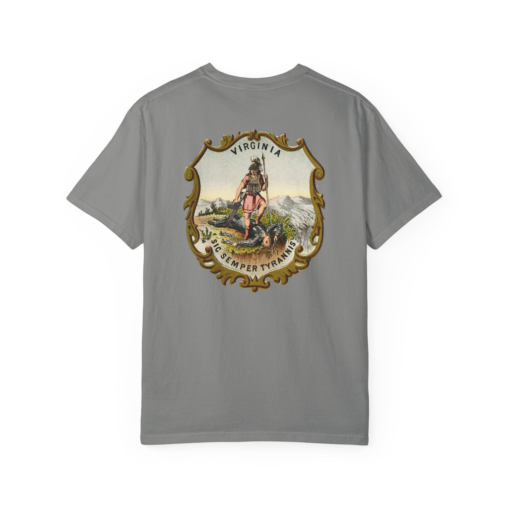 SIC SEMPER TYRANNIS T-shirt (Back design)
